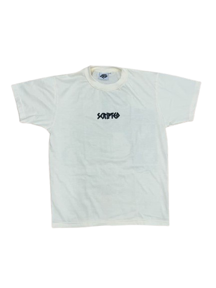 Cream SCRIPTED "SONY MAVICA" Shirt